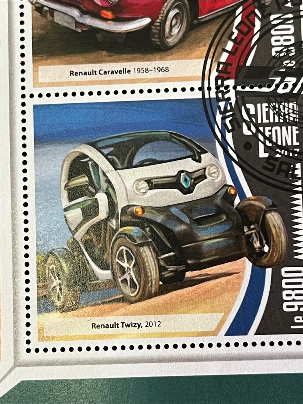 Commemorative Stamp Sheet - Multicolor
